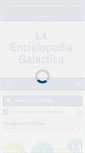 Mobile Screenshot of laenciclopediagalactica.info